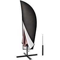Aimego Funda para Parasol- 265cm Funda para Sombrilla Jardín-Funda Protectora para Sombrilla Oxford- Impermeable- Negro